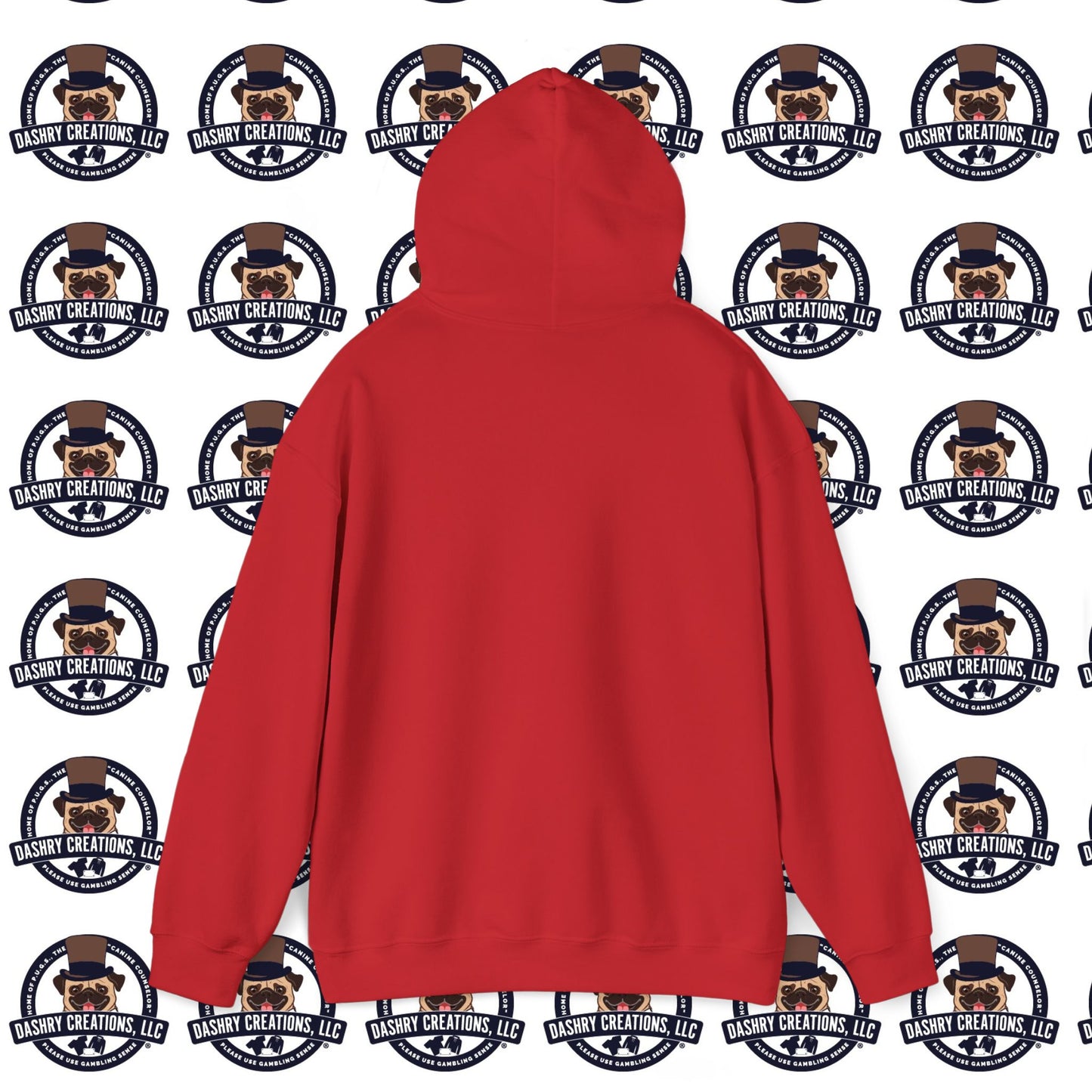 Slots “Everybody’s Got A System” Blue & Black Top Hat Unisex Heavy Blend™ Hooded Sweatshirt