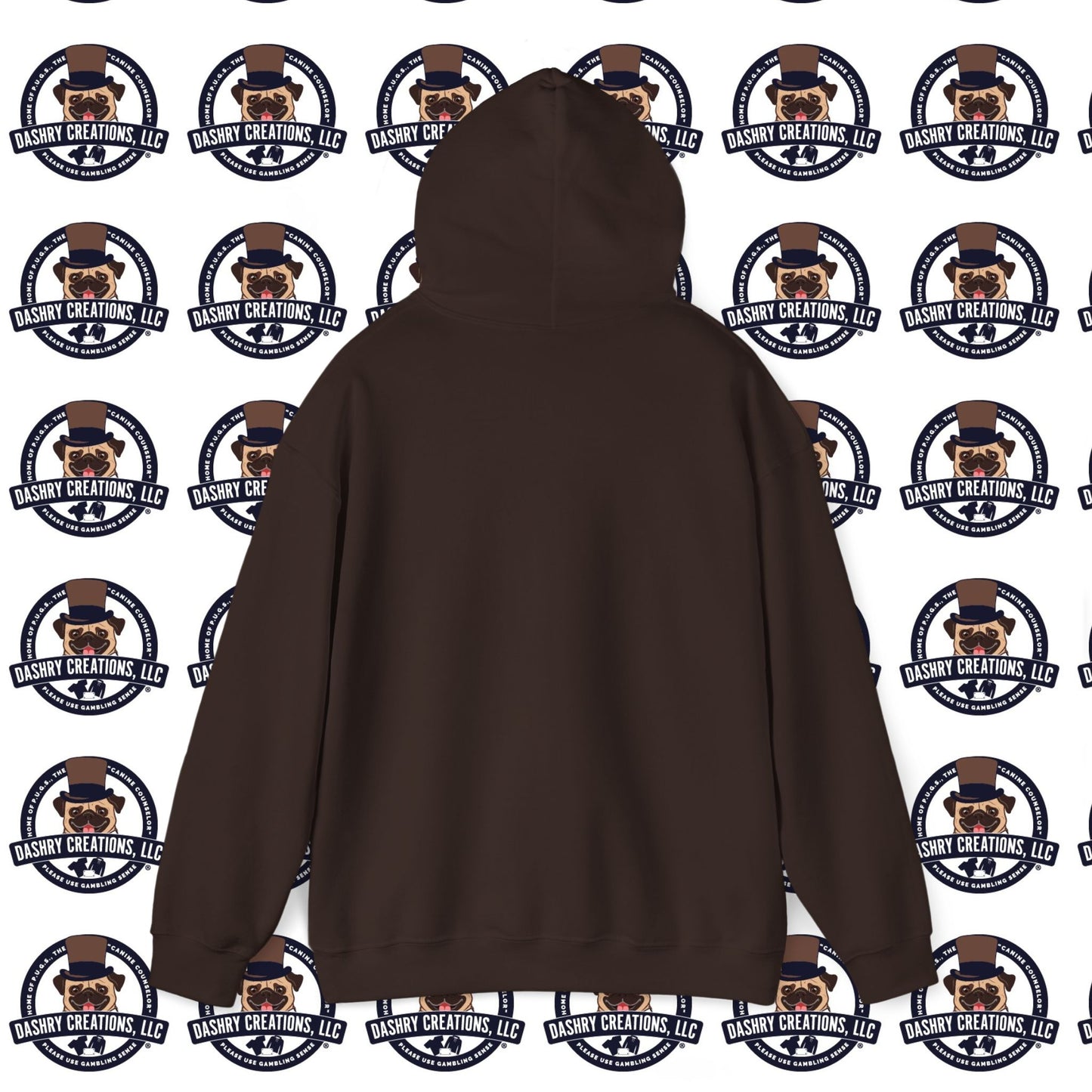 Slots “Everybody’s Got A System” Blue & Black Top Hat Unisex Heavy Blend™ Hooded Sweatshirt