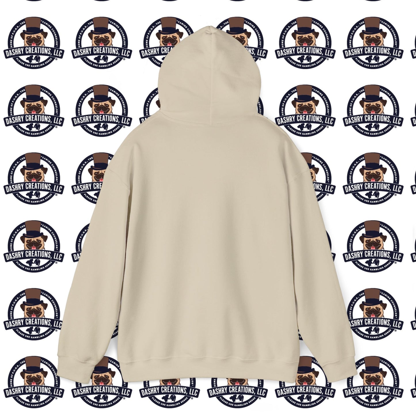 Slots “Everybody’s Got A System” Blue & Black Top Hat Unisex Heavy Blend™ Hooded Sweatshirt